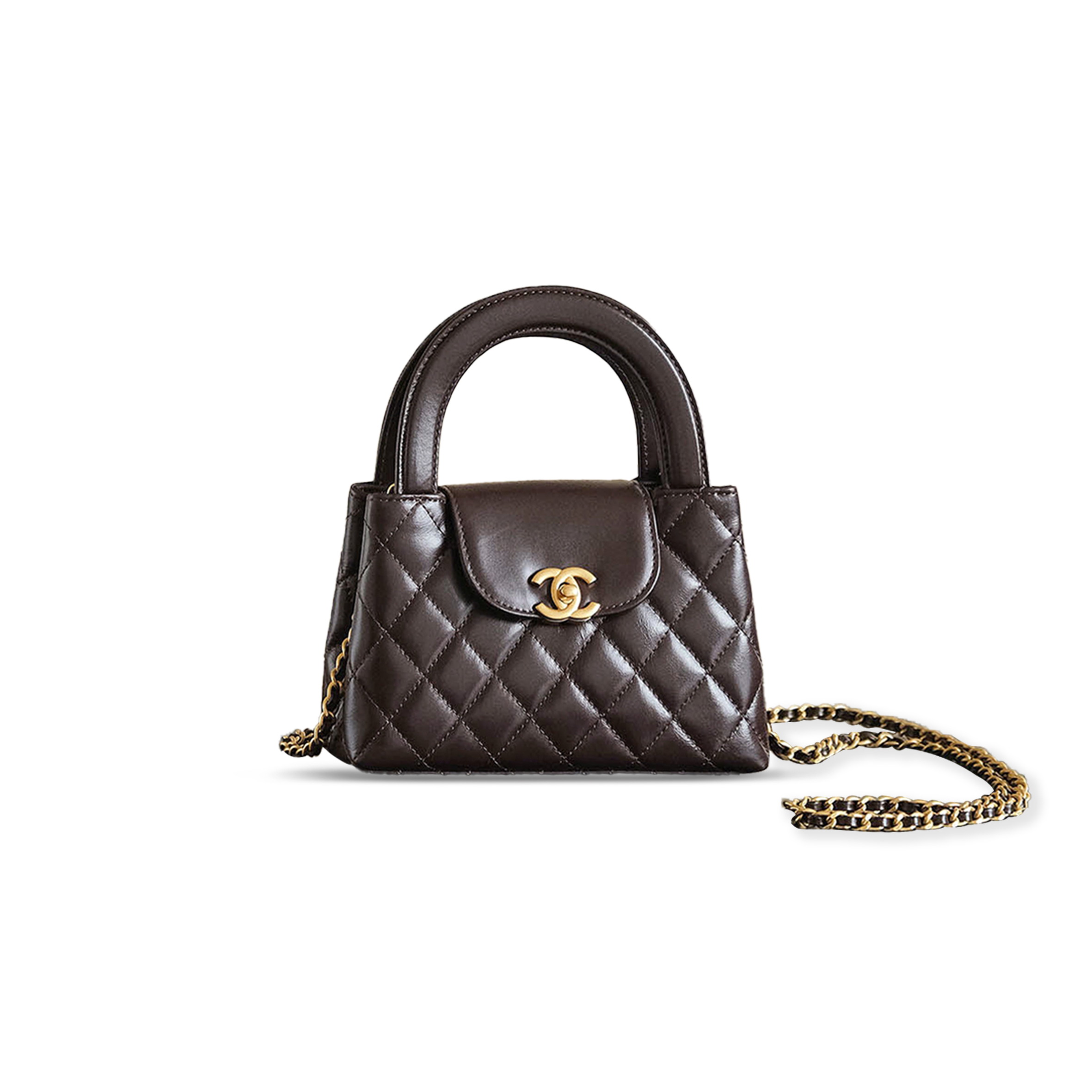 CHANEL 25A MINI KELLY BAG CALFSKIN AS4416 (19*13*7cm)